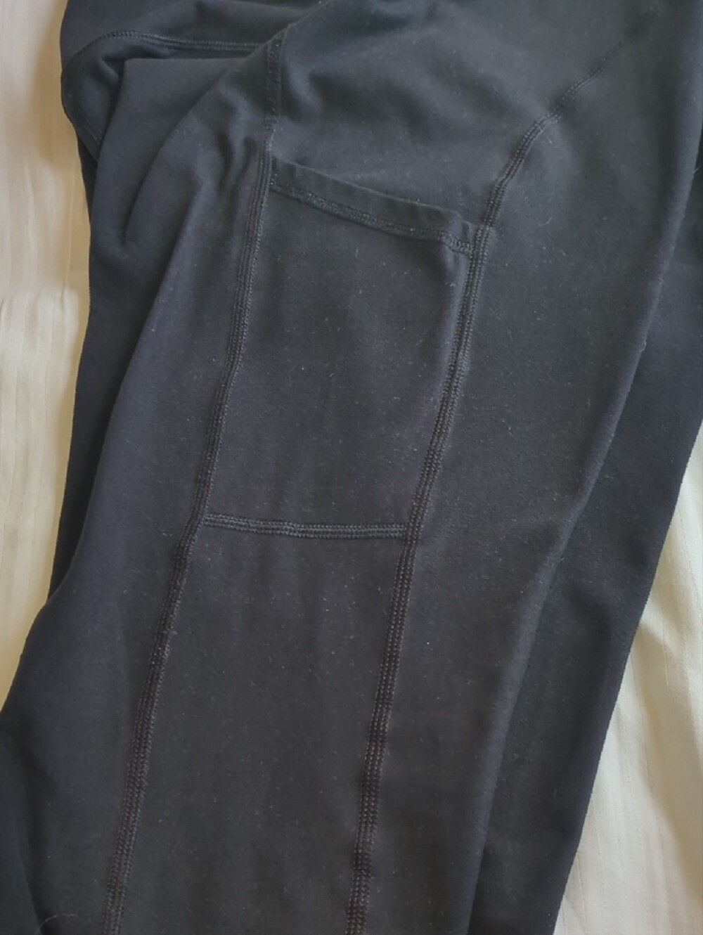🩷 Offline by Aerie High-Rise Hugger Leggings in Black - Picture 4 of 6